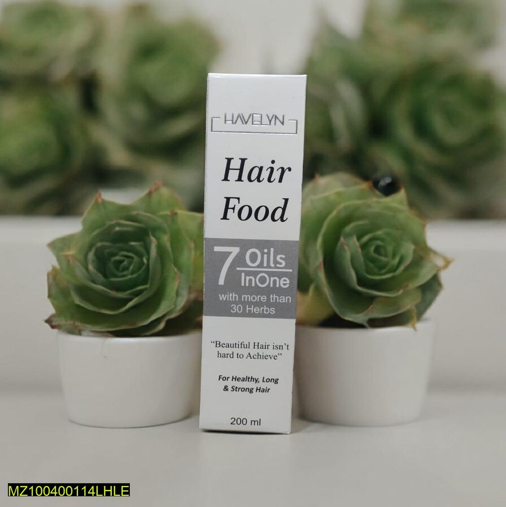 Hair Food Oil 200ml 7 Oils 30 Herbs Frizz Control