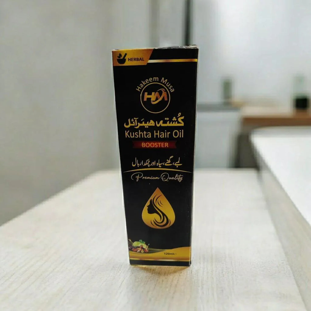 Kushta Hair Oil 120ml Herbal Booster for All Hair Types