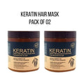 Keratin Hair Mask for All Hair Types - Frizz Control & Shine