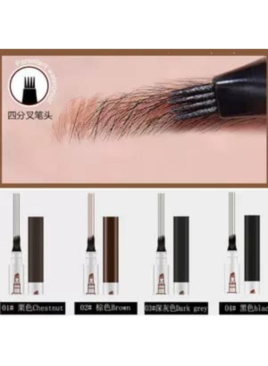 Premium Eyebrow Pencil & Brush Set for Flawless Long Lasting Brows