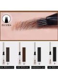 Premium Eyebrow Pencil & Brush Set for Flawless Long Lasting Brows