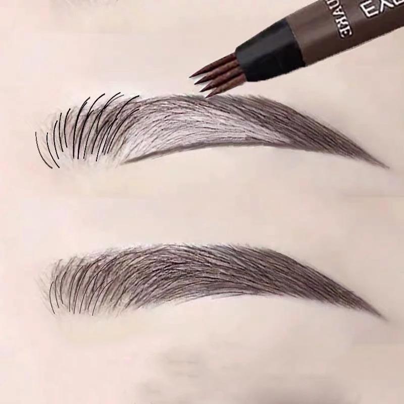 Premium Eyebrow Pencil & Brush Set for Flawless Long Lasting Brows