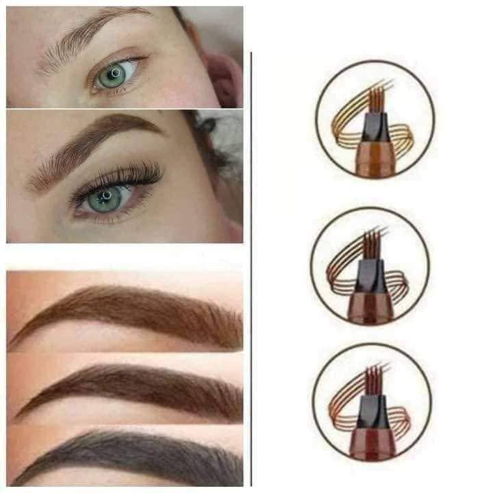 Premium Eyebrow Pencil & Brush Set for Flawless Long Lasting Brows