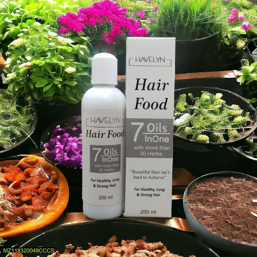 Hair Food Oil 200ml 7 Oils In One for Healthy Long Strong Hair