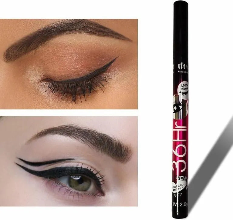 Premium Waterproof Eyeliner Pen 12 Pcs Long Lasting
