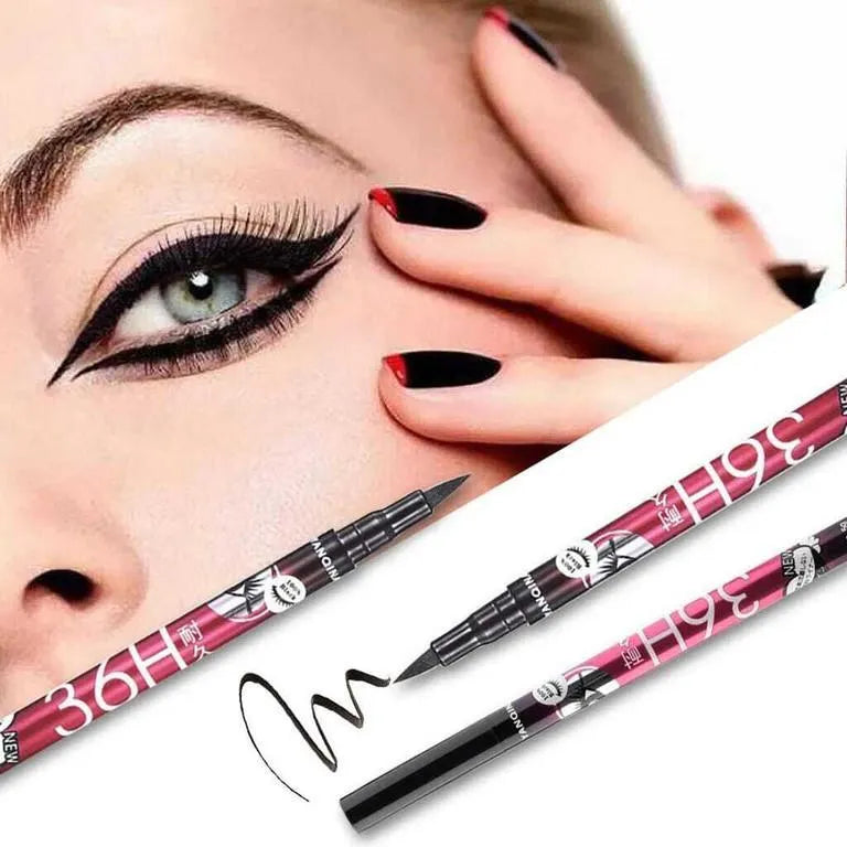 Premium Waterproof Eyeliner Pen 12 Pcs Long Lasting