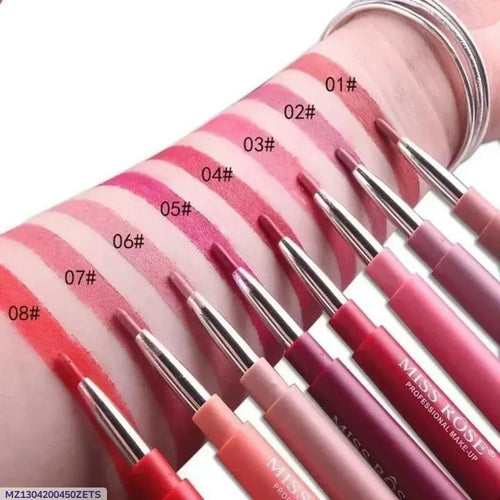 6 Pcs High Pigment Lip Set Bold Long Lasting