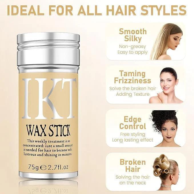 Hair Wax Stick for Frizz Control & Long Hold