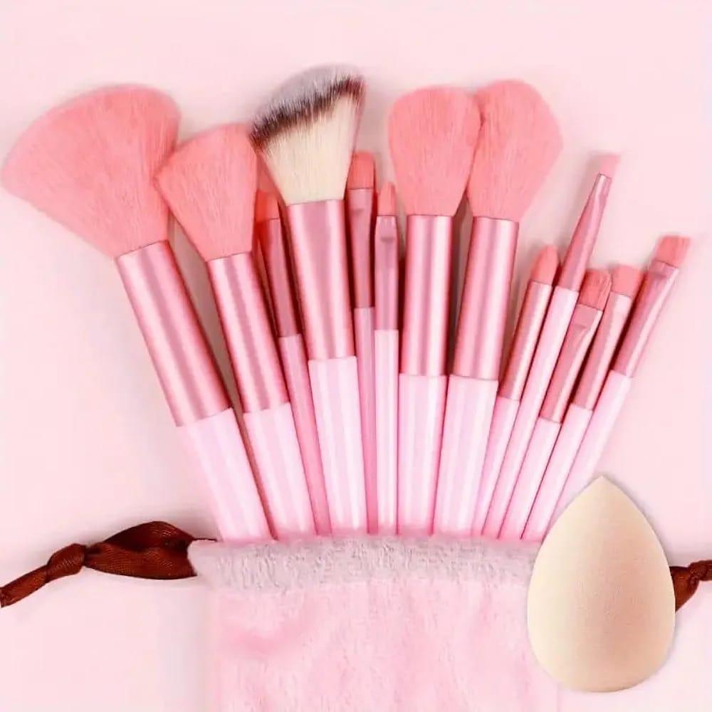 7 Pcs Reusable Makeup Brushes Set ABS Smooth
