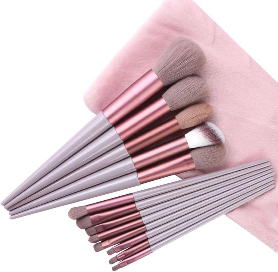 7 Pcs Reusable Makeup Brushes Set ABS Smooth