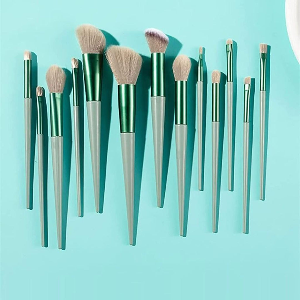 7 Pcs Reusable Makeup Brushes Set ABS Smooth