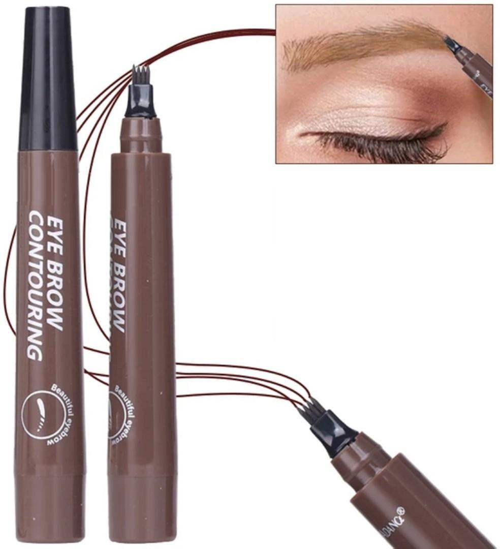 Waterproof Eyebrow Pencil Light Brown Dark Brown Reddish Brown