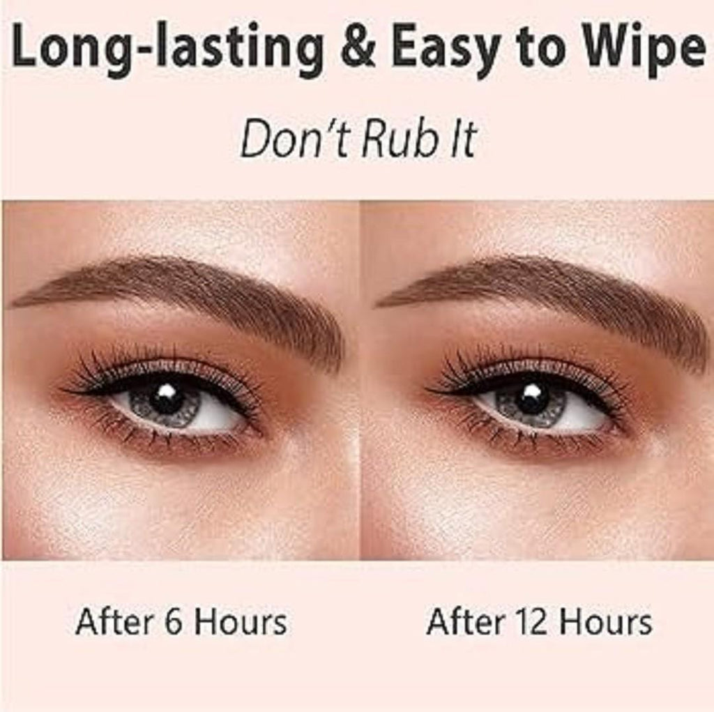 Waterproof Eyebrow Pencil Light Brown Dark Brown Reddish Brown