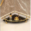 Metal Makeup Organizer Rack Golden Silver Black White