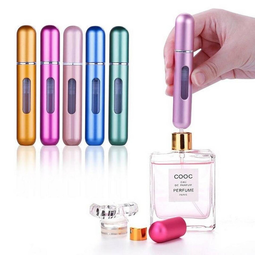 Leak-Proof Perfume Refill ABS Plastic Multicolor