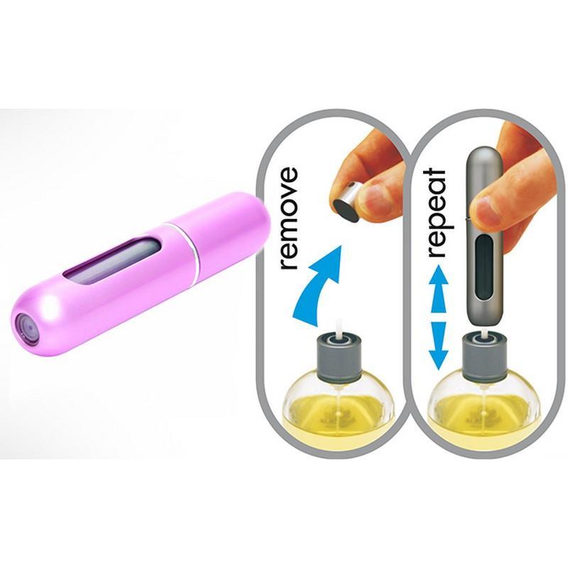 Leak-Proof Perfume Refill ABS Plastic Multicolor