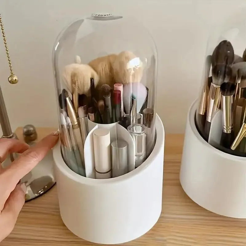 Makeup Brush Organizer with Dust & Bacteria Protection