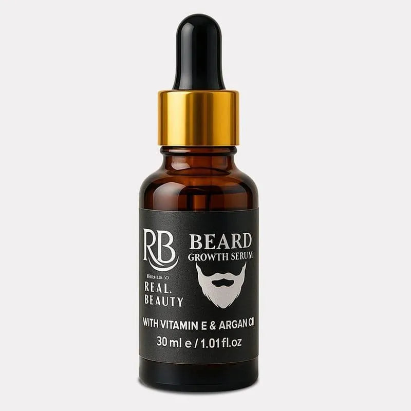 Beard Growth Serum 30ml with Vitamin E & Argan Oil