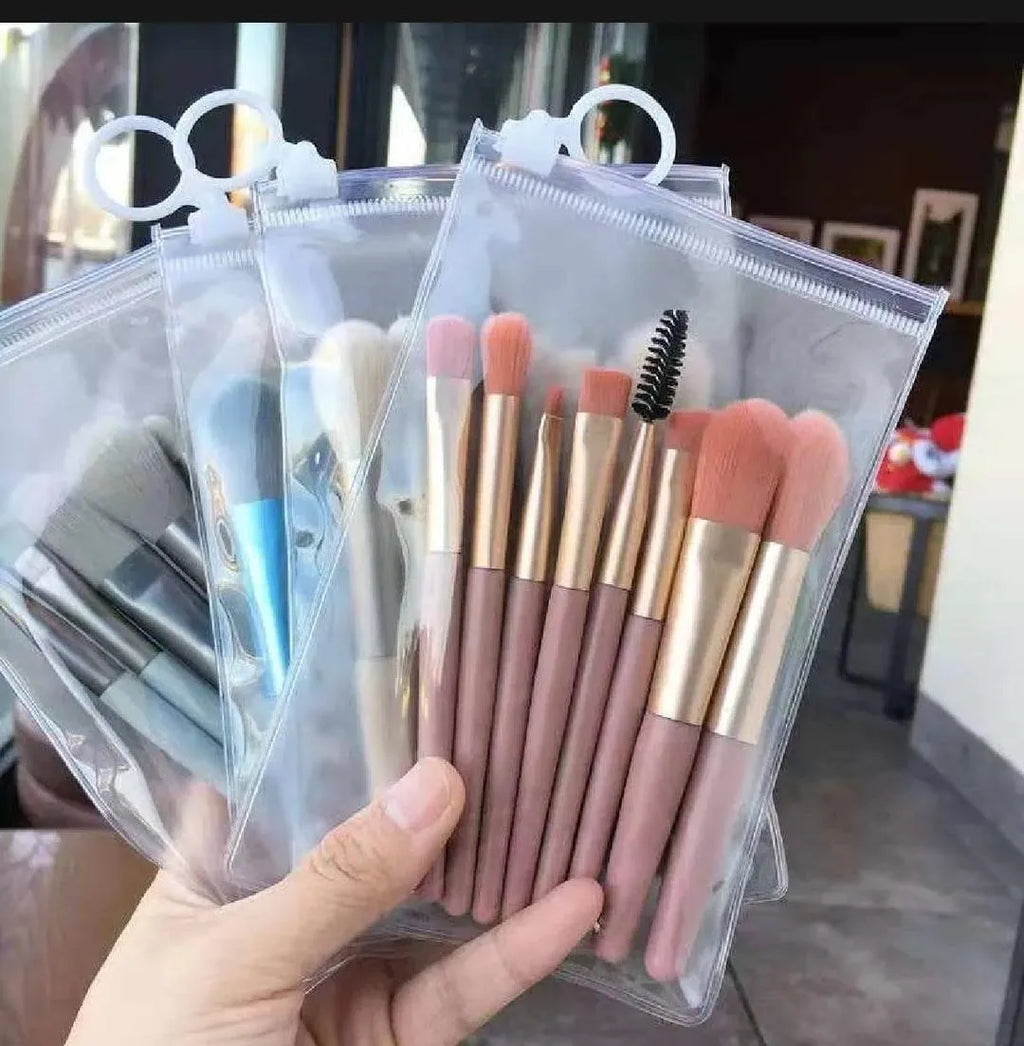 Rose Gold Makeup Brush Set for Pakistani Skin & Climate