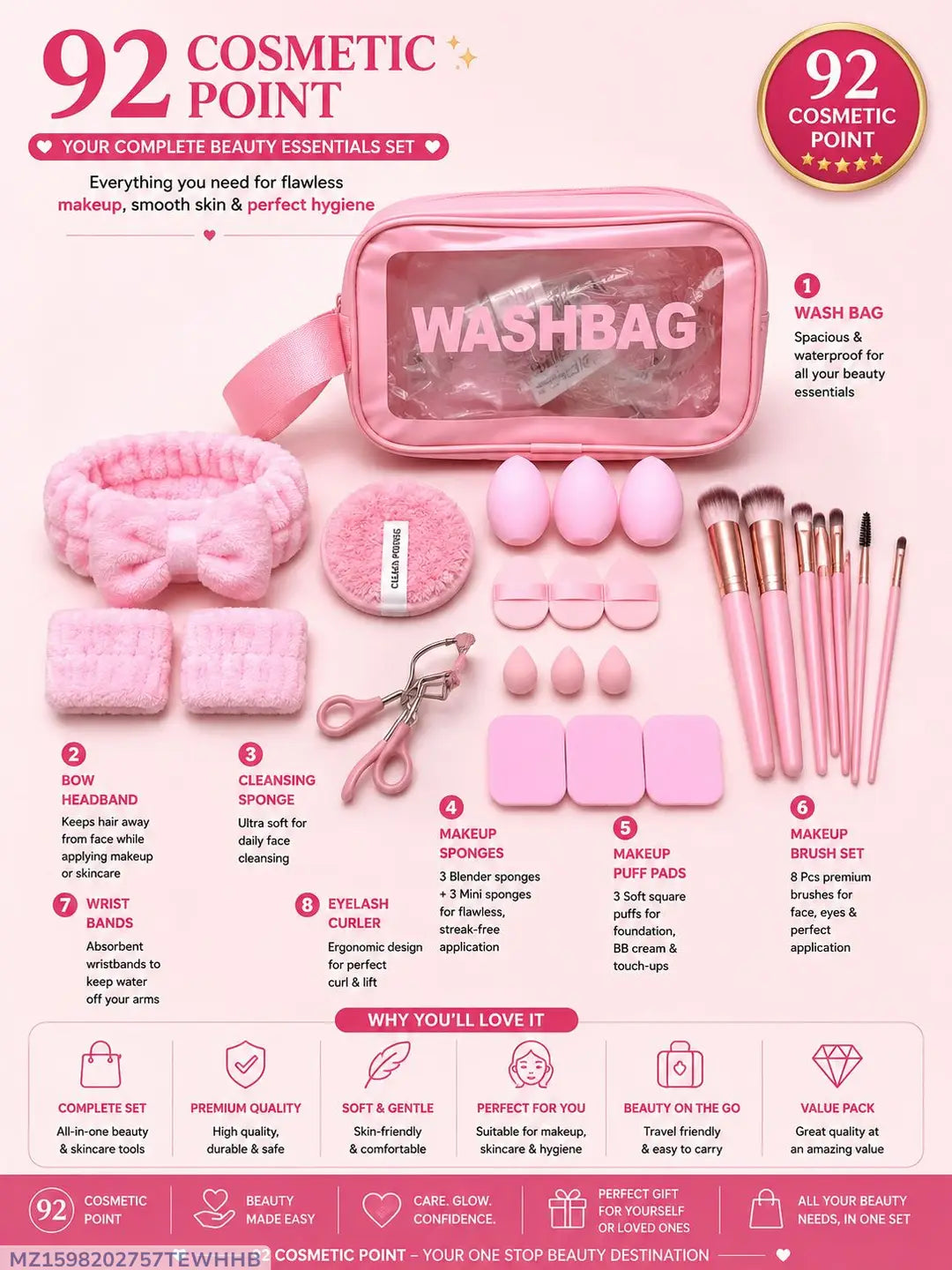 Perfect Makeup Accessory Makeup Travel Kit