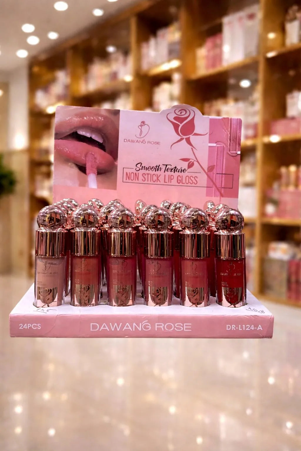 Multicolor Matte Lip Gloss Set of 6 Bold Coverage
