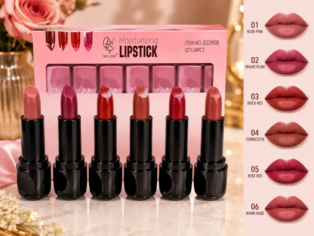 Bold Coverage Lipstick 100 g - 6 Pcs