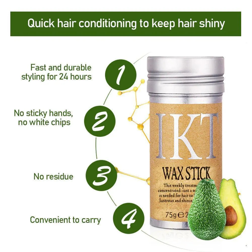 Wax Stick for All Hair Styles Frizz Control Shine