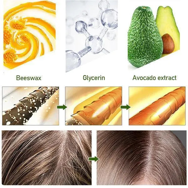 Wax Stick for All Hair Styles Frizz Control Shine