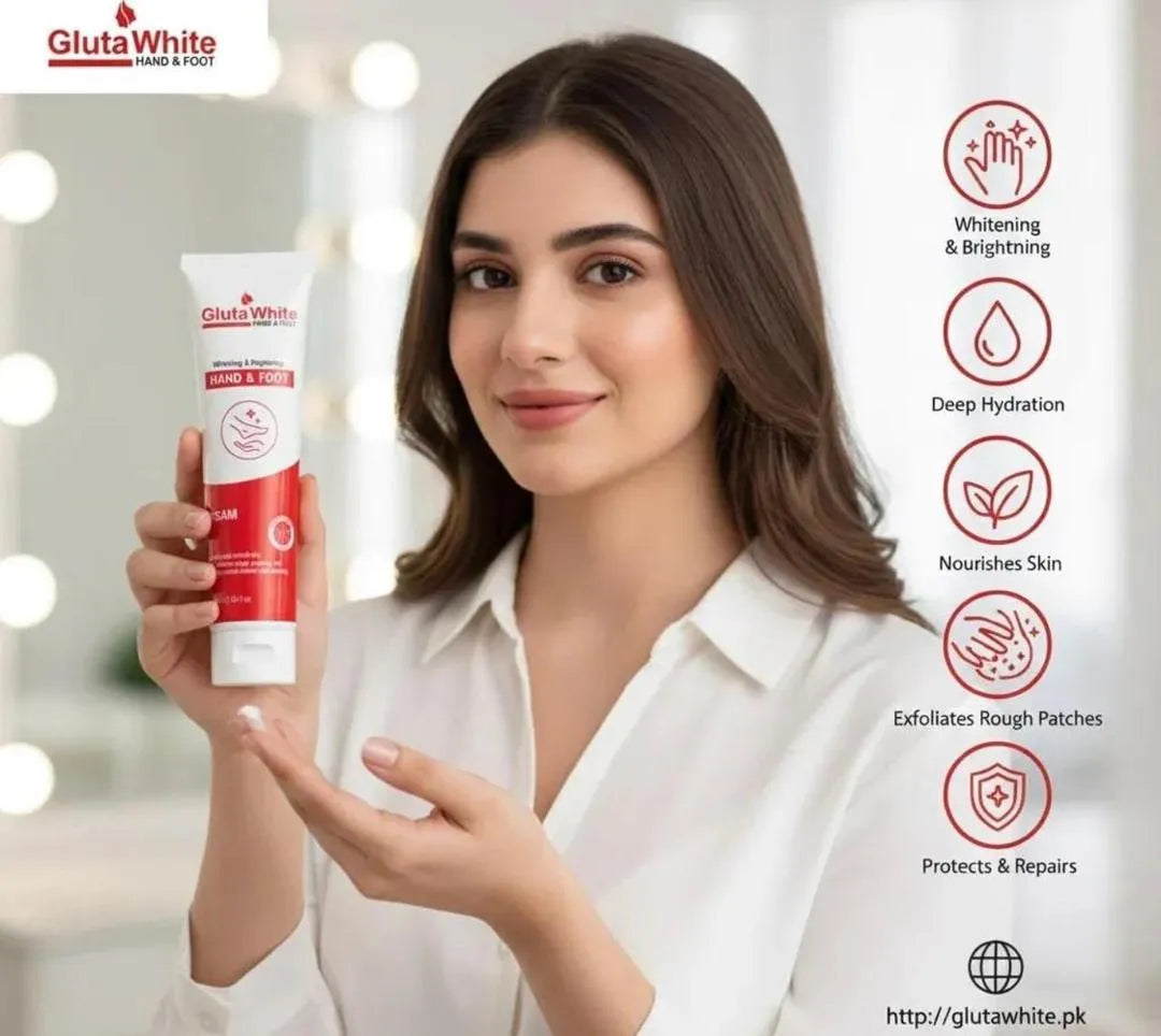 GlutaWhite Whitening Cream for Hands & Feet 100ml