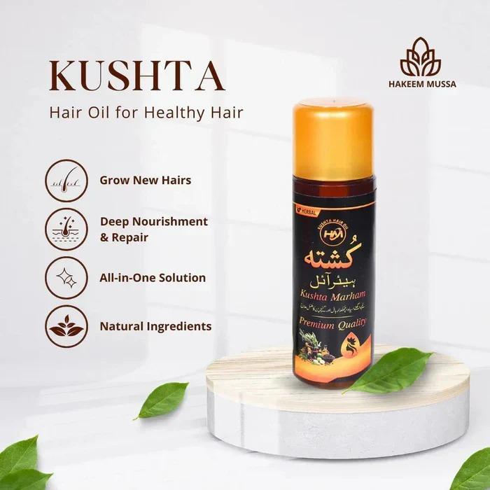 Kushta Hair Oil 120ml Anti-Loss Growth Booster
