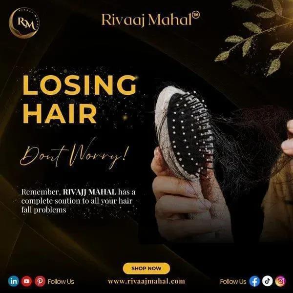 Rivaaj Mahal 100% Herbal Hair Oil 200ml All Hair Types