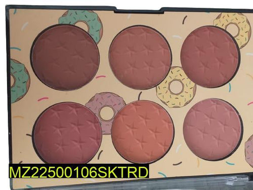 Blusher Highlighter Kit 6 Shades Long Lasting Glow