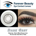Dark Grey Contact Lenses for Women, 7 Uses, Premium Quality
