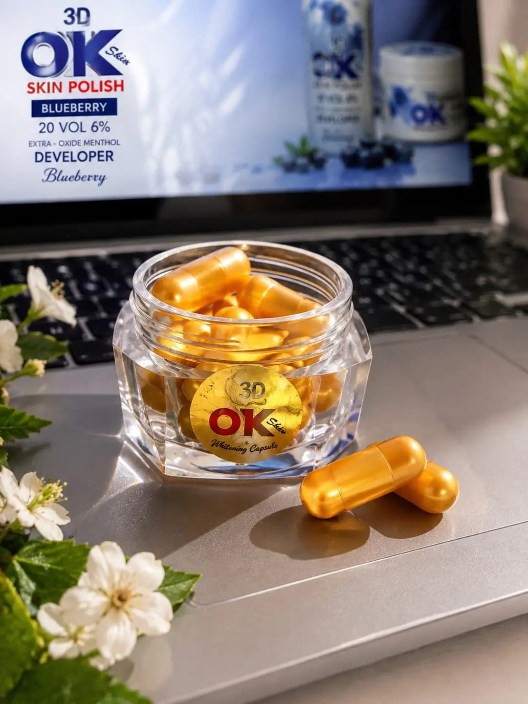 OK 3D Exfoliator Skin Polisher & Activator 500 ML