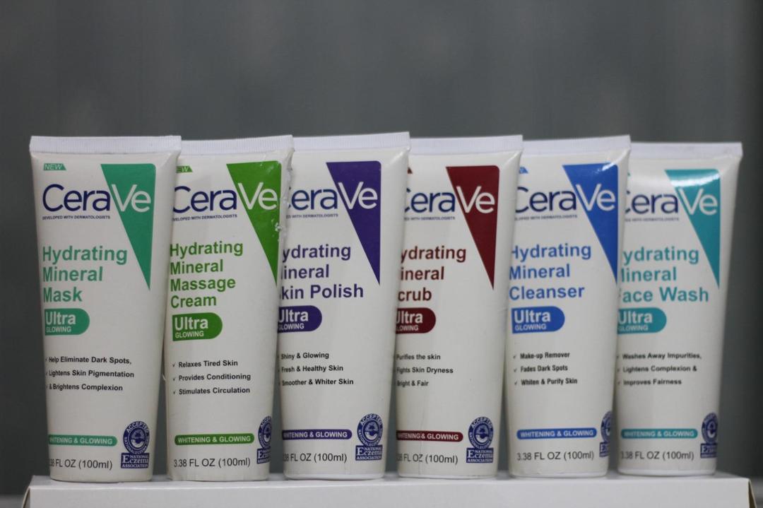 CeraVe Whitening Facial Kit All-in-One Scrub Mask Wash
