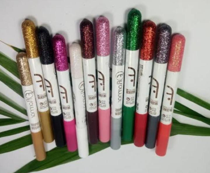 Matte & Glitter Eye Pencils for Pakistani Women