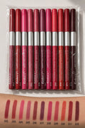 Kashees Creamy Texture High Pigmented Lip Pencils,6 Pcs