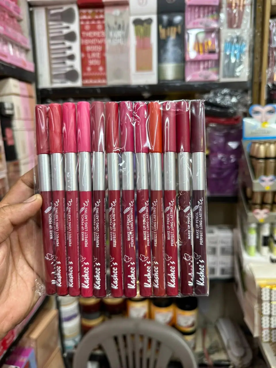 Kashees Creamy Texture High Pigmented Lip Pencils,6 Pcs