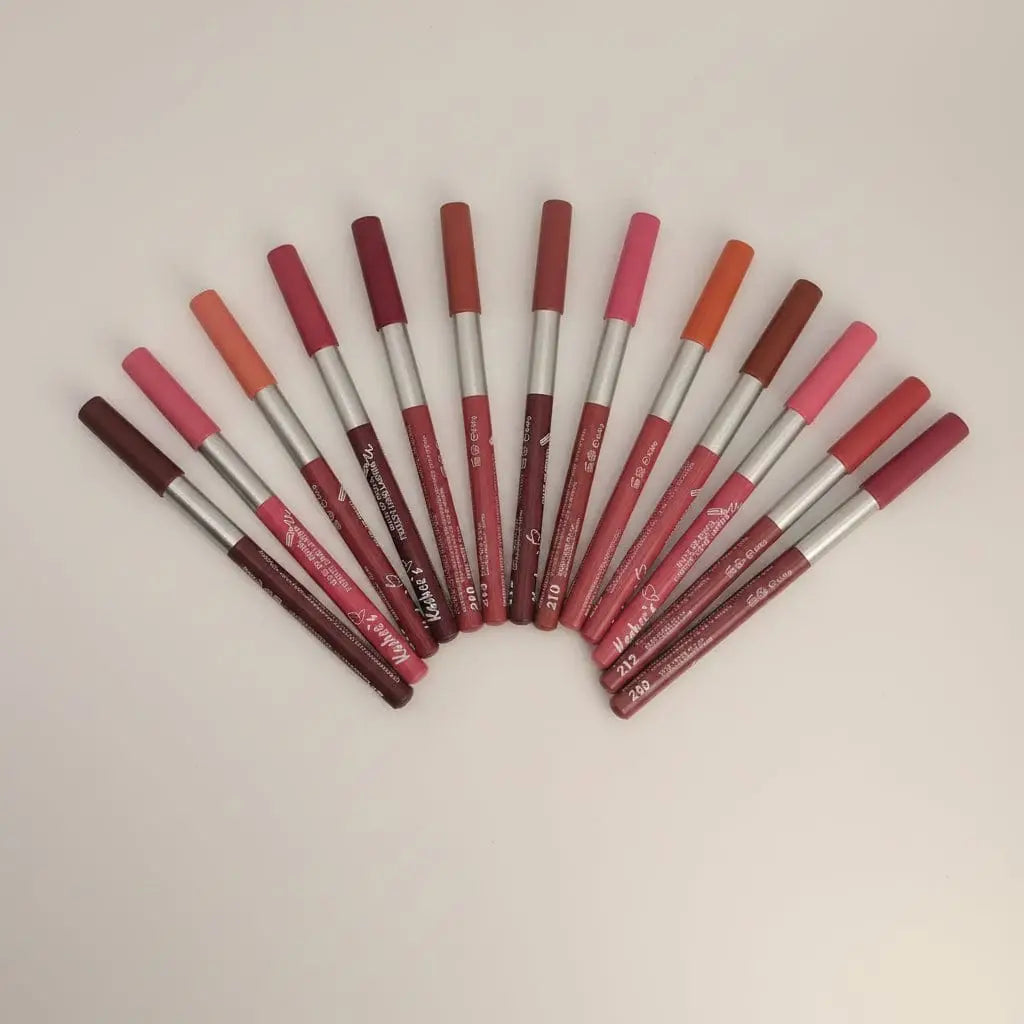 Kashees Creamy Texture High Pigmented Lip Pencils,6 Pcs